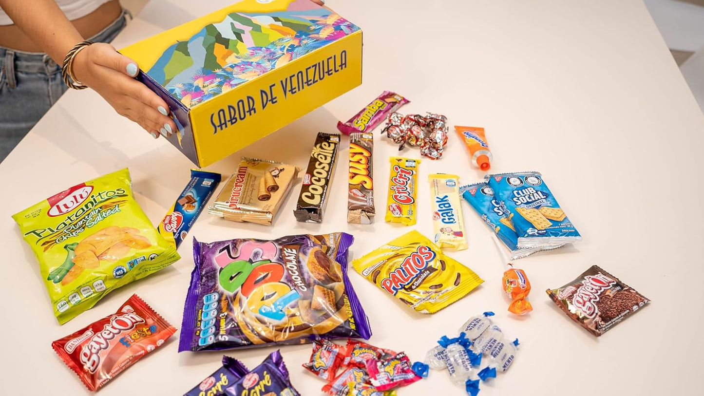 Caja Dulces surtidos Venezolanos GG Latin Sabor 30 Unidades