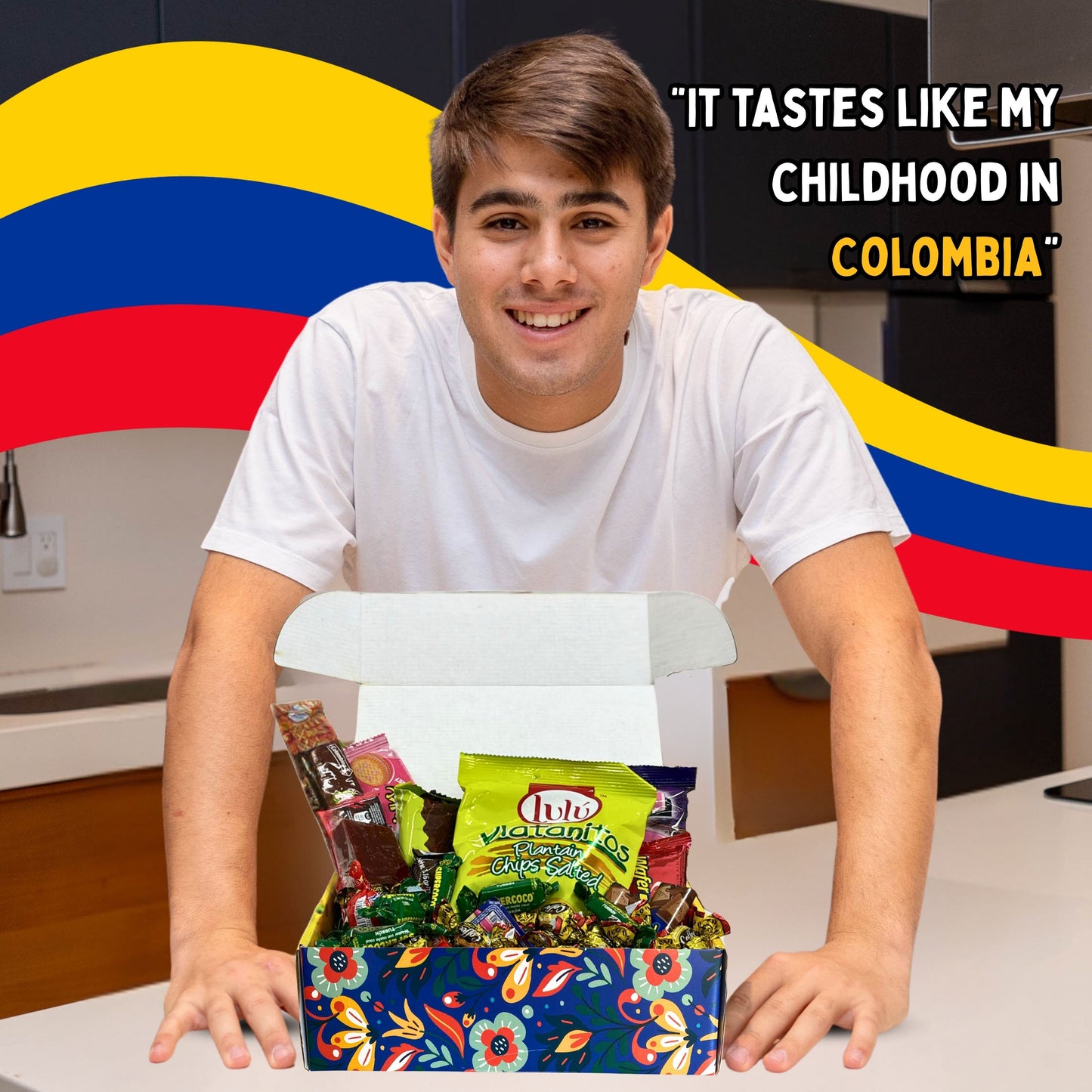 Caja Dulces Colombianos Surtidos Regalos GG Latin Sabor