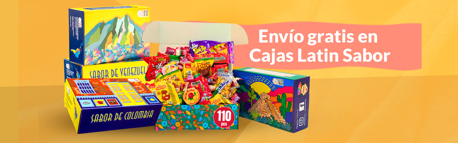 Envío gratis Cajas de dulces latinos Latin Sabor