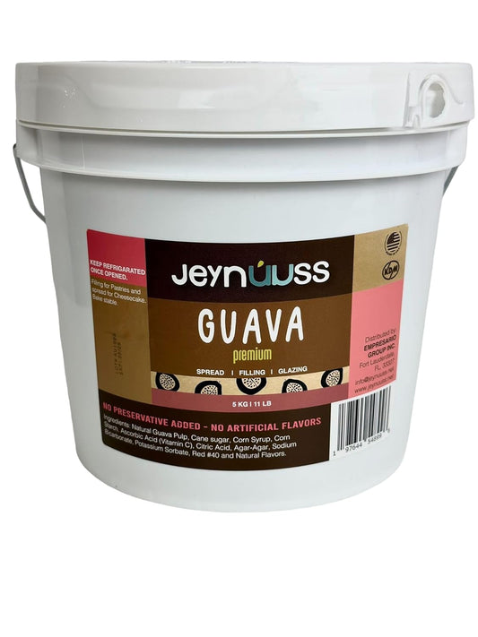 Relleno de pastelería y repostería de guayaba Jeynuuss 11 LB