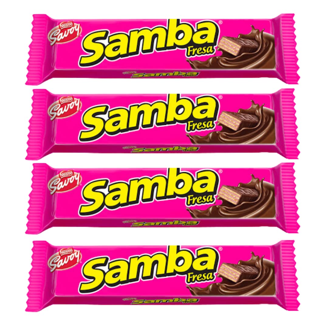Samba Chocolate - Pirucream - Susy: Galletas Oblea Rellenas De Fresa, Galletas Obleas Chocolate, Obleas Enrolladas Chocolate Avellanas