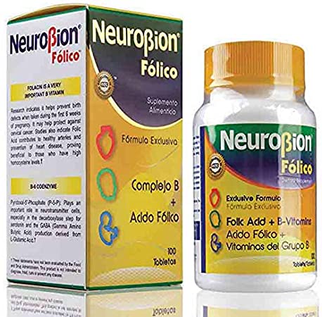 Latinsabor Vitaminas y Suplementos Latinsabor NeuroBion Folico 50 Comprimidos