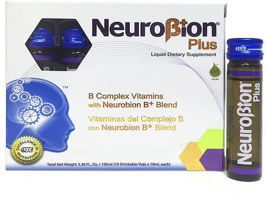 Latinsabor Vitaminas y Suplementos Latinsabor Neurobion Plus Suplemento Dietético Líquido Complejo B 10 Viales