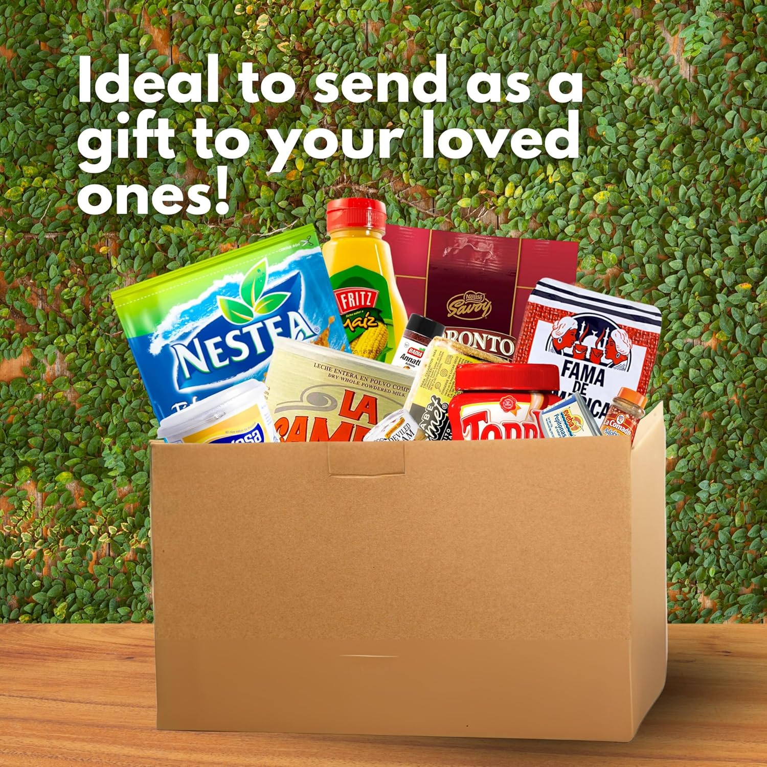 Caja premium Latin Sabor con bebidas y snacks venezolanos – USA