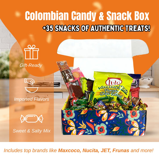 Caja Dulces Colombianos Surtidos Regalos GG Latin Sabor
