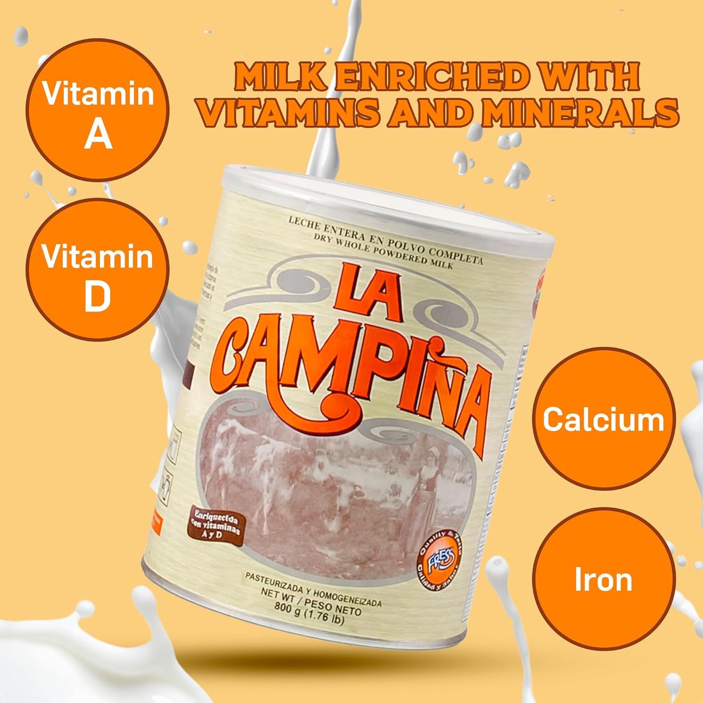 La Campiña Powdered Milk 800g