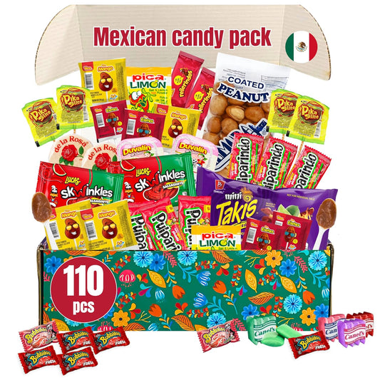 Caja Dulces Mexicanos Surtidos GG Latin Sabor 100 Unidades