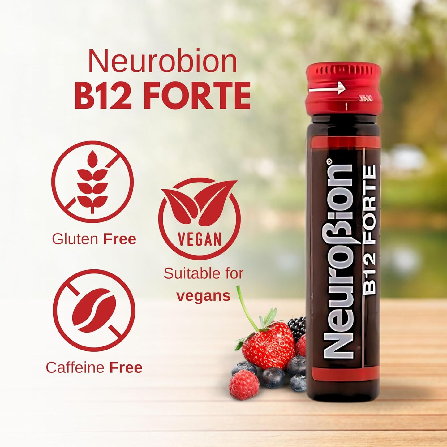 Neurobion B12 Forte 3,000 mcg 10 Viales Bebibles x 10 ml