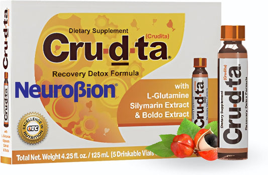 Crudta Fórmula de desintoxicación para la recuperación 5 Vials