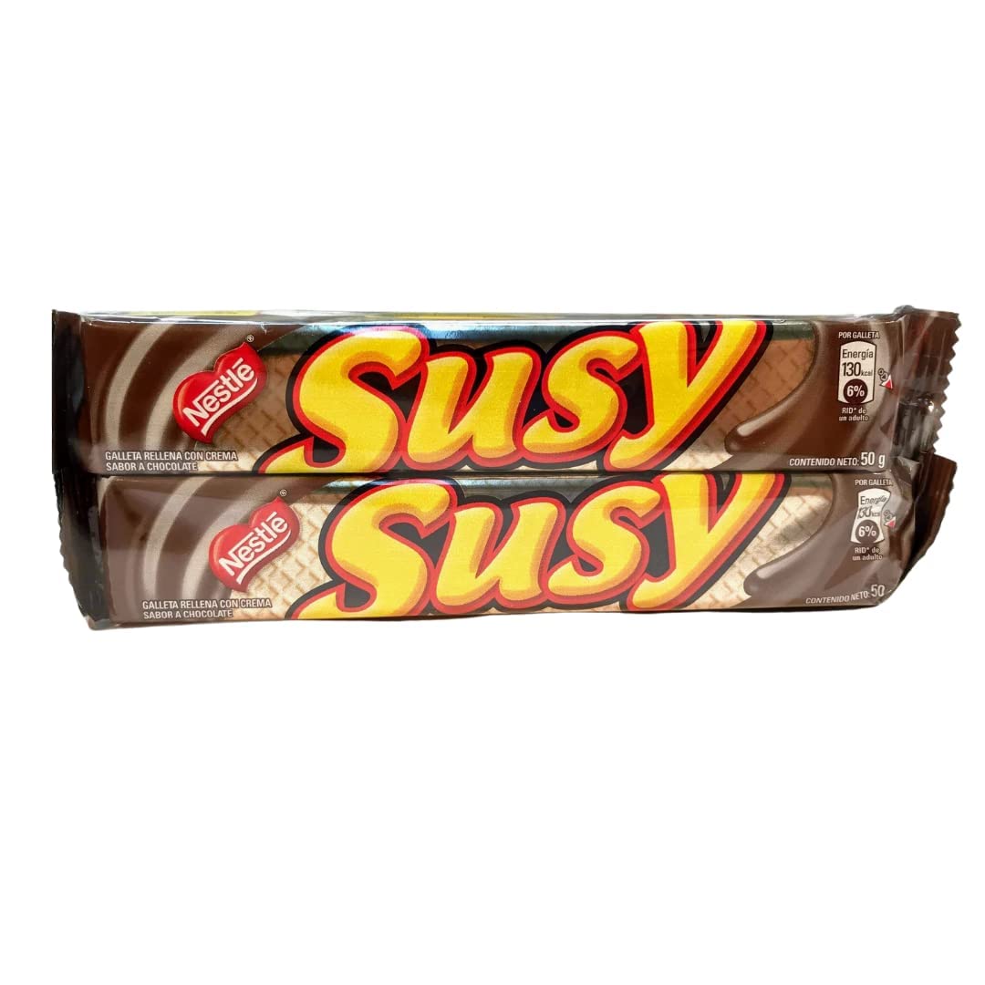 Susy cookie wafers 1.76 oz (4-pack) – galletas wafer venezolanas – USA